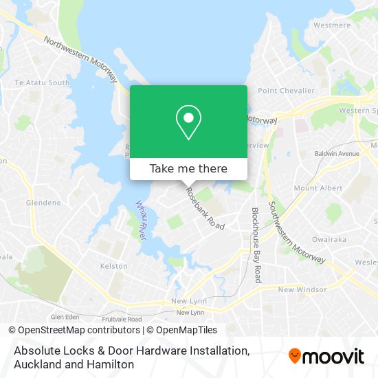 Absolute Locks & Door Hardware Installation map