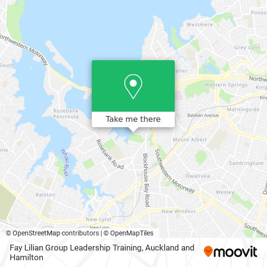Fay Lilian Group Leadership Training map