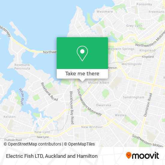 Electric Fish LTD map