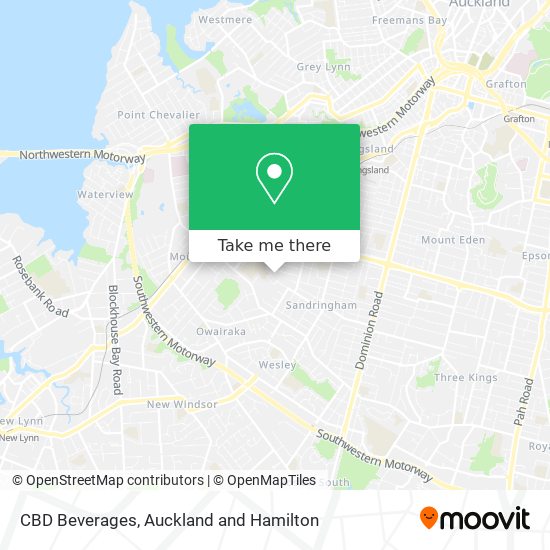 CBD Beverages map