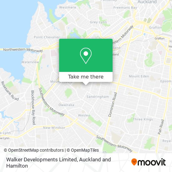 Walker Developments Limited map