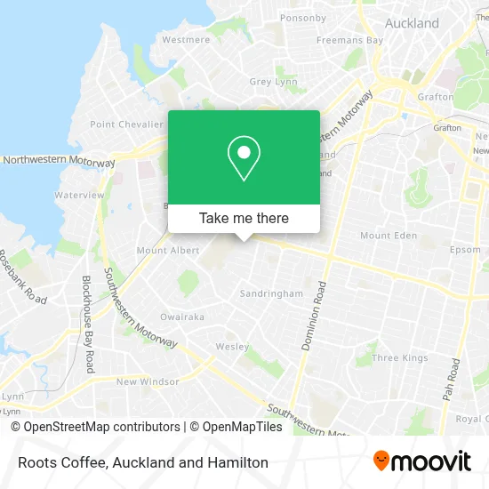 Roots Coffee map