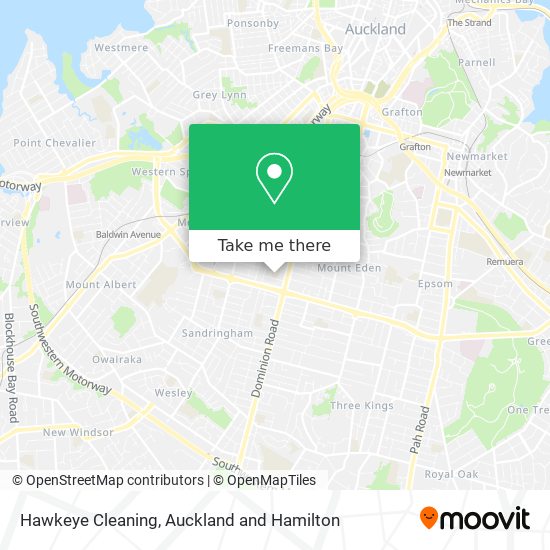 Hawkeye Cleaning map