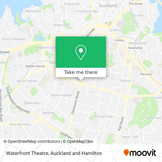 Waterfront Theatre map