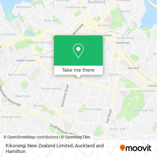 Kikorangi New Zealand Limited地图