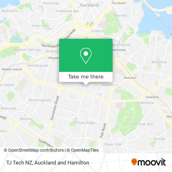 TJ Tech NZ地图