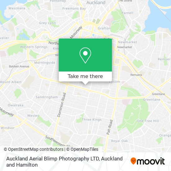 Auckland Aerial Blimp Photography LTD map