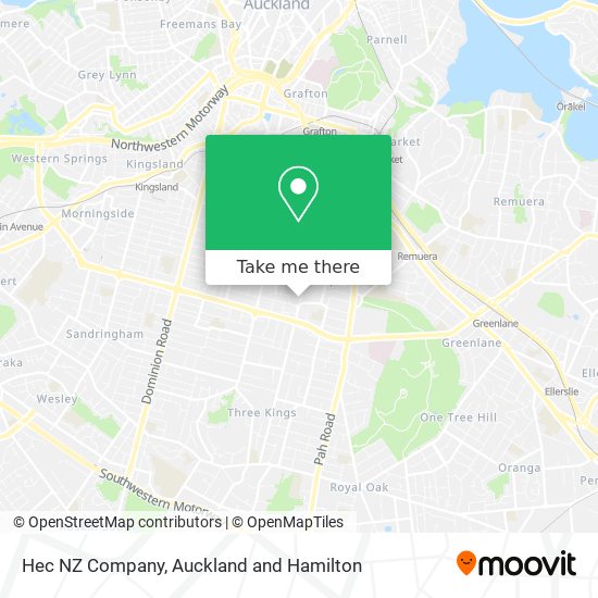 Hec NZ Company map
