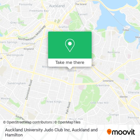 Auckland University Judo Club Inc地图