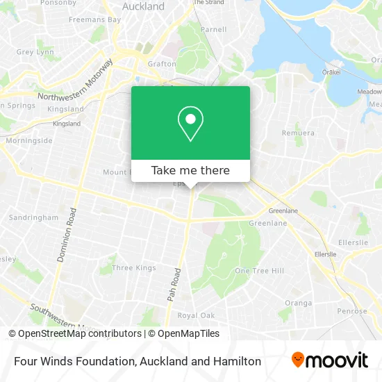 Four Winds Foundation map