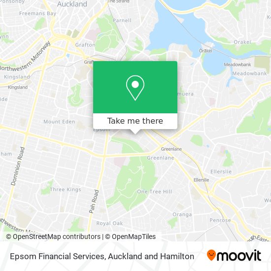 Epsom Financial Services map