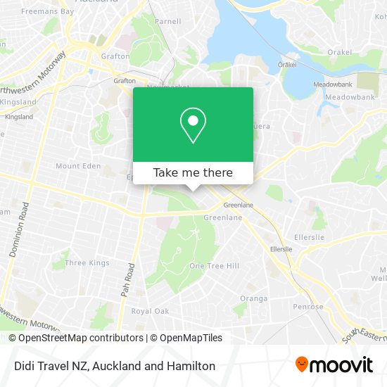 Didi Travel NZ map