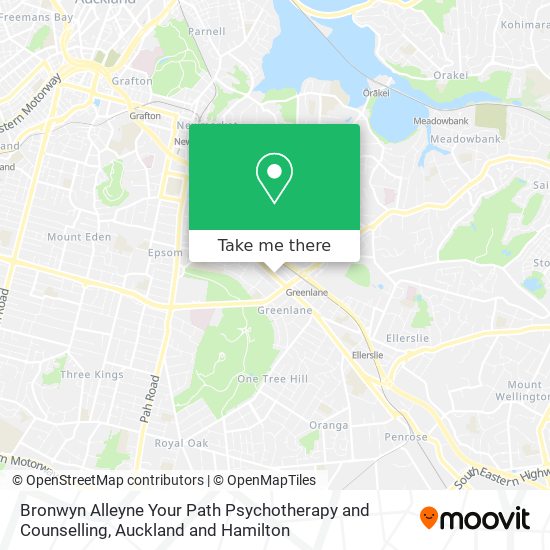 Bronwyn Alleyne Your Path Psychotherapy and Counselling map