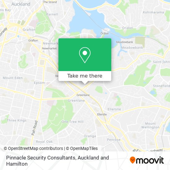 Pinnacle Security Consultants map