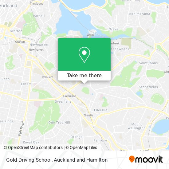 Gold Driving School地图