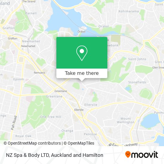 NZ Spa & Body LTD map