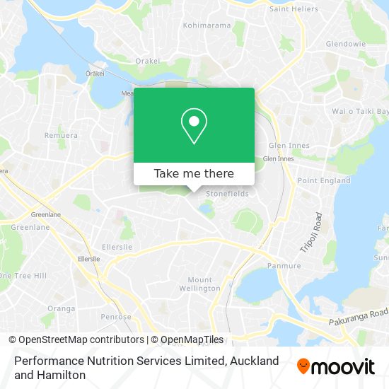 Performance Nutrition Services Limited map