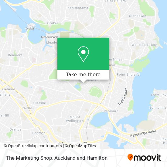 The Marketing Shop map