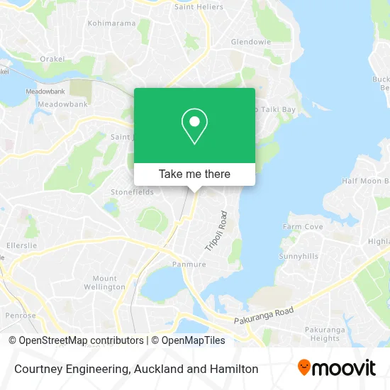 Courtney Engineering map