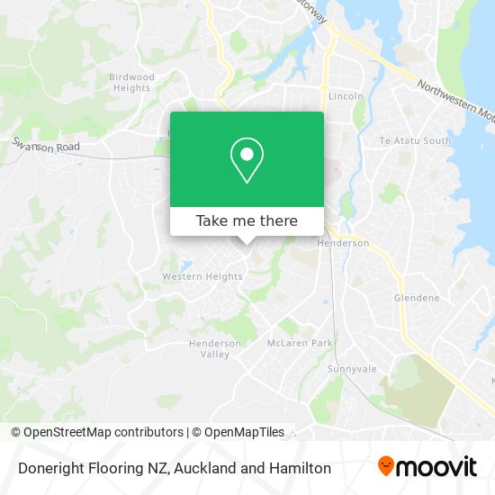 Doneright Flooring NZ map