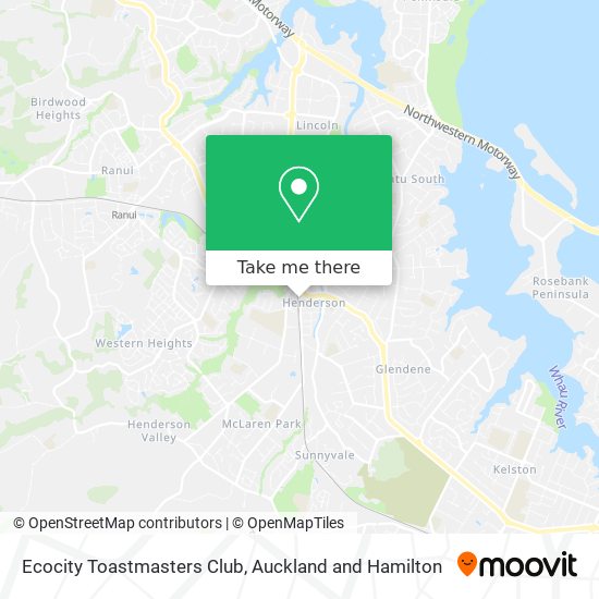 Ecocity Toastmasters Club map