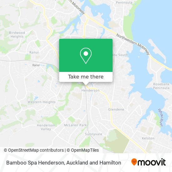 Bamboo Spa Henderson map