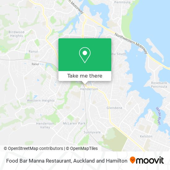 Food Bar Manna Restaurant map