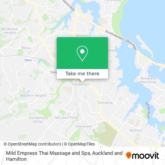 Mild Empress Thai Massage and Spa map