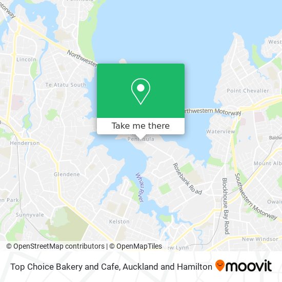 Top Choice Bakery and Cafe map