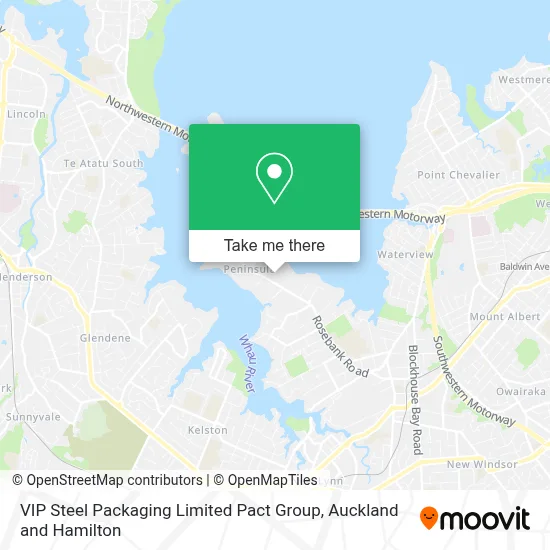 VIP Steel Packaging Limited Pact Group map