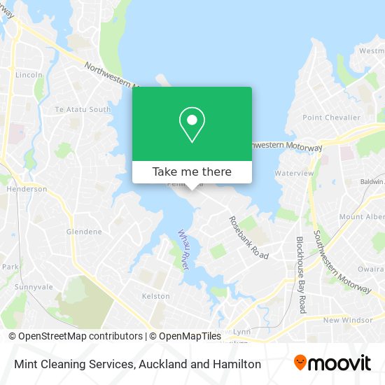 Mint Cleaning Services map