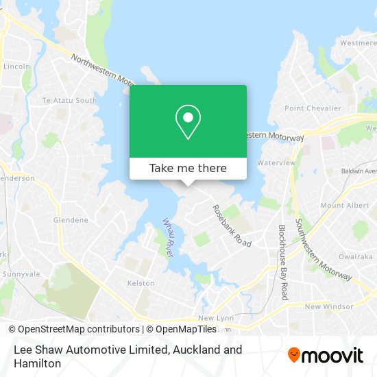 Lee Shaw Automotive Limited map