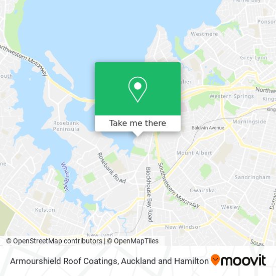 Armourshield Roof Coatings map