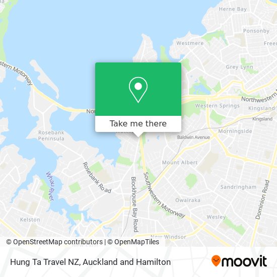 Hung Ta Travel NZ地图