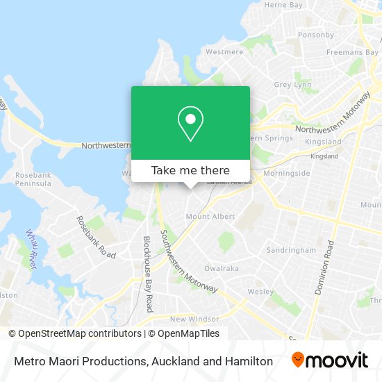 Metro Maori Productions地图