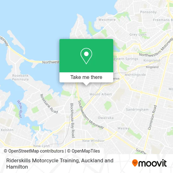 Riderskills Motorcycle Training map