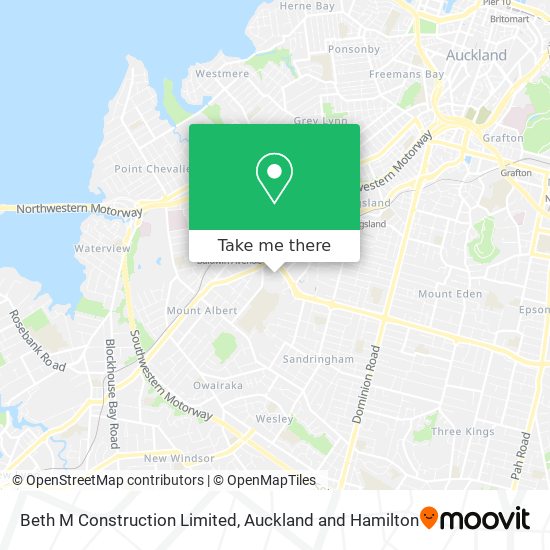 Beth M Construction Limited map