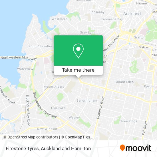 Firestone Tyres map