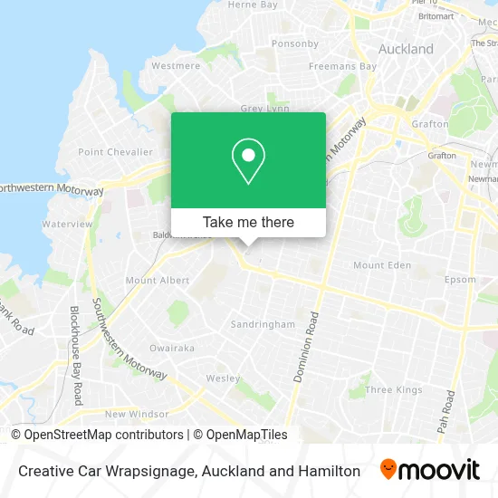 Creative Car Wrapsignage map