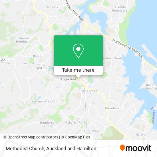 Methodist Church map