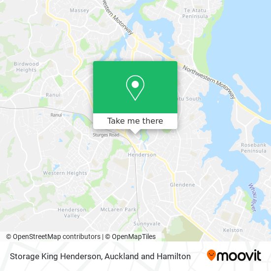 Storage King Henderson地图