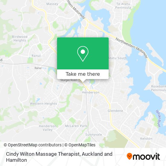 Cindy Wilton Massage Therapist地图