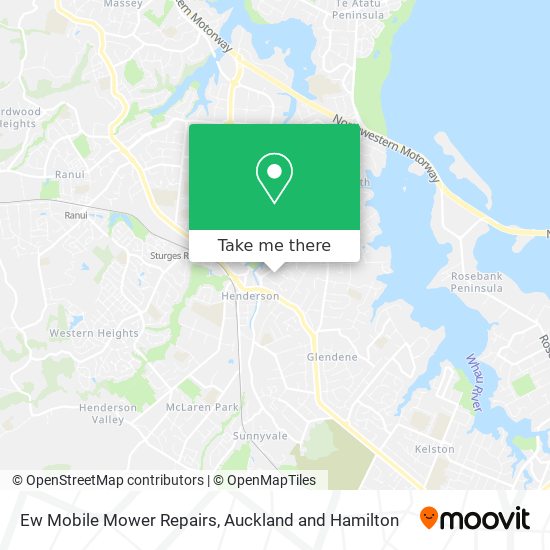 Ew Mobile Mower Repairs map