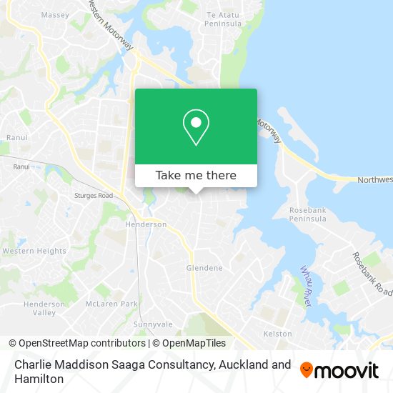 Charlie Maddison Saaga Consultancy map