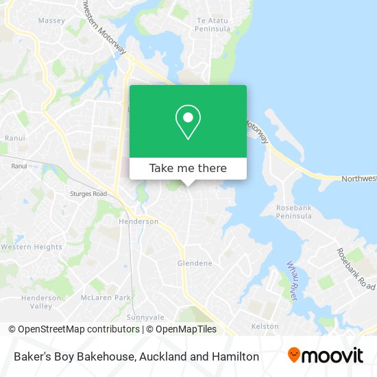 Baker's Boy Bakehouse map