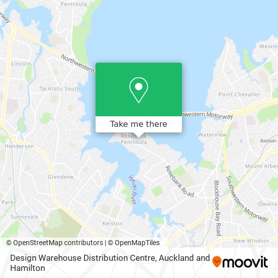 Design Warehouse Distribution Centre map