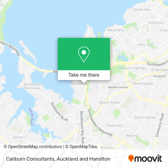 Caliburn Consultants map