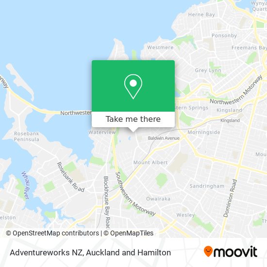 Adventureworks NZ地图
