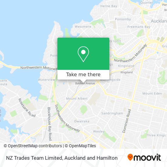 NZ Trades Team Limited map