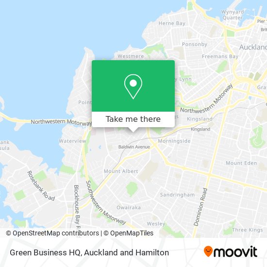 Green Business HQ map